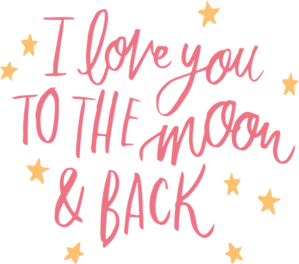 Moon and Back SVG Cut File