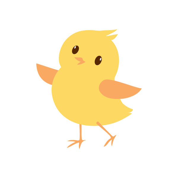 Chick In Egg SVG Cut File - Snap Click Supply Co.