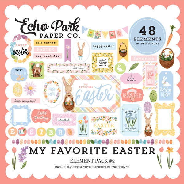 My Favorite Easter Element Pack #2