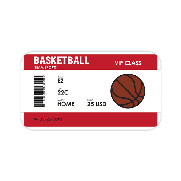 Ticket Print And Cut Files