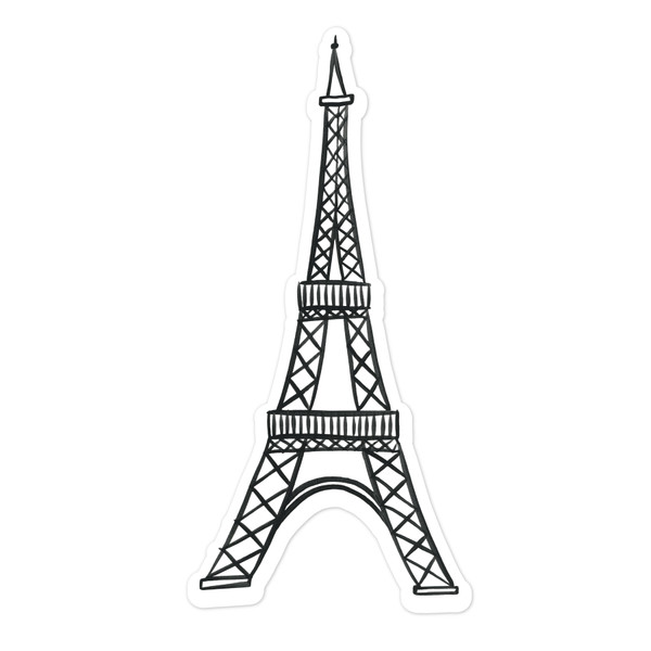 Eiffel Tower Print And Cut File
