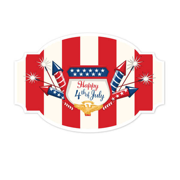 Happy Fourth Print And Cut File