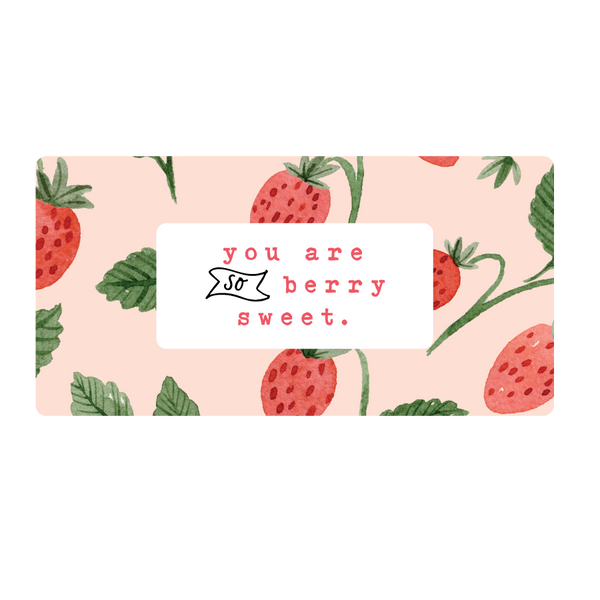 Berry Sweet Print And Cut File
