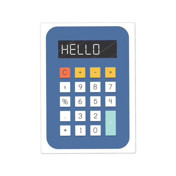 Calculator Print And Cut File