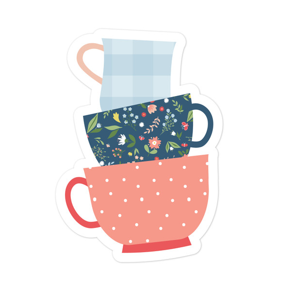 Teacups Print And Cut File