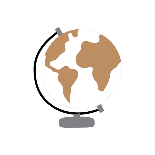 Globe #10 SVG Cut File