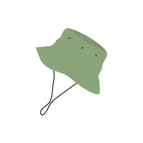 Fishing Hat SVG Cut File