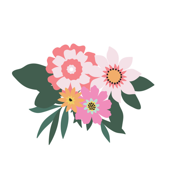Flowers #3 SVG Cut File