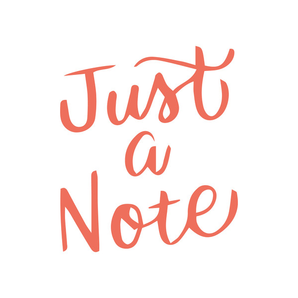Just A Note SVG Cut File
