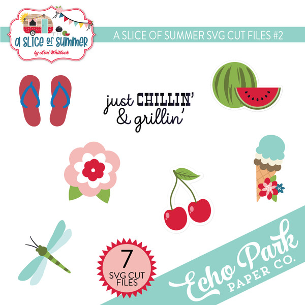 Slice Of Summer #2 Group SVG Cut Files