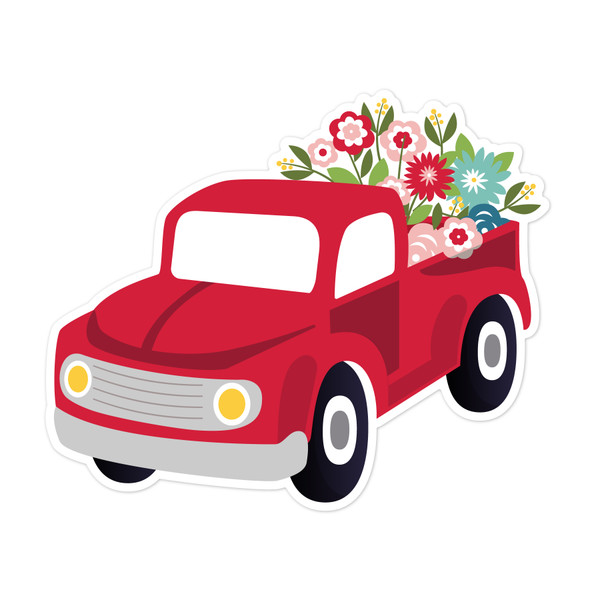 Truck Print And Cut File