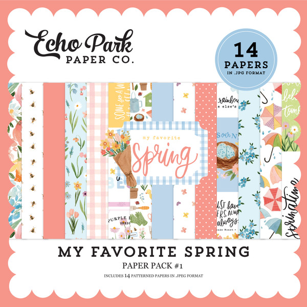 My Favorite Spring Paper Pack #1
