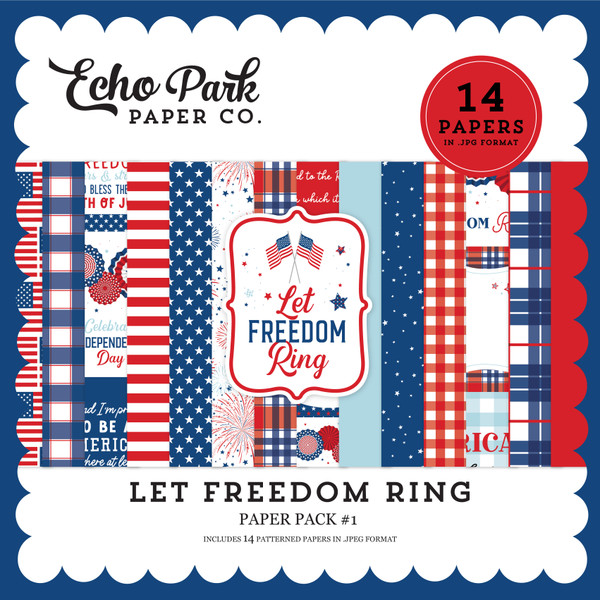 Let Freedom Ring Paper Pack