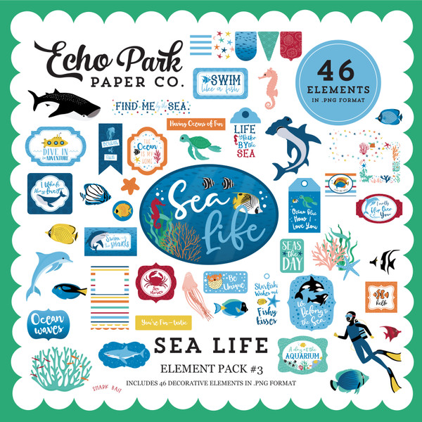 Sea Life Element Pack #3