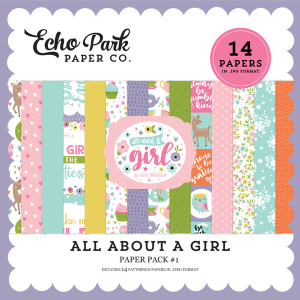 All About A Girl Paper Pack #1