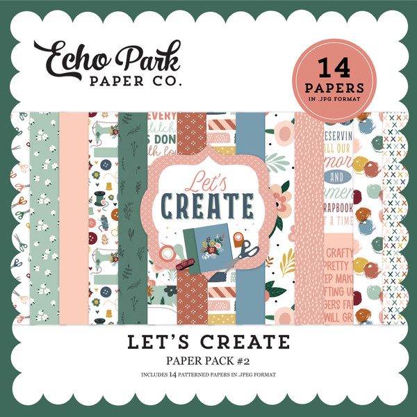Let's Create Paper Pack #2
