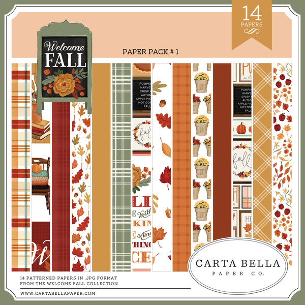 Welcome Fall Paper Pack #1
