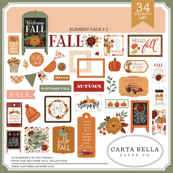 Welcome Fall Element Pack #2