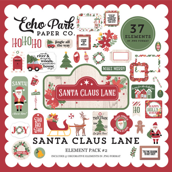 Santa Claus Lane Element Pack #2