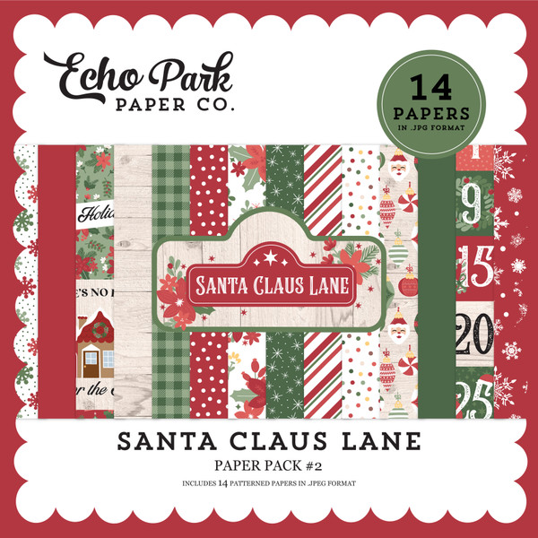 Santa Claus Lane Paper Pack #2