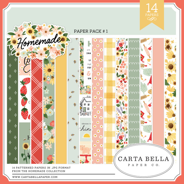 Homemade Paper Pack #1