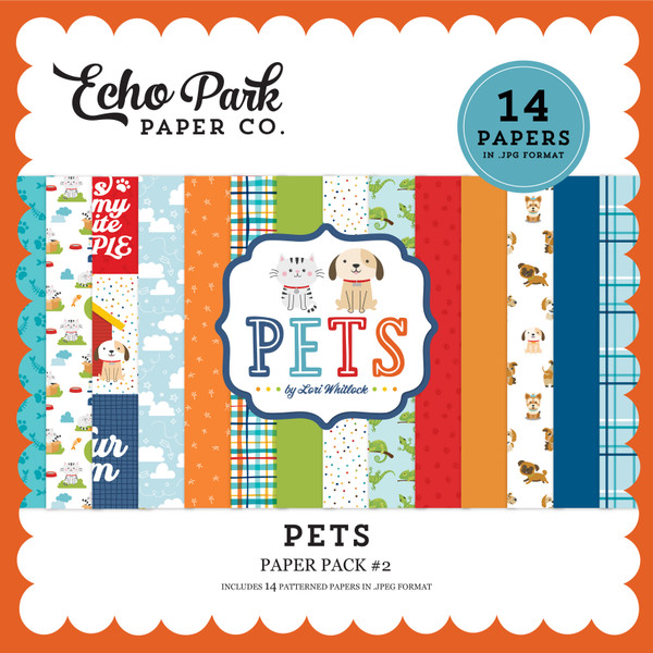 Pets Paper Pack #2