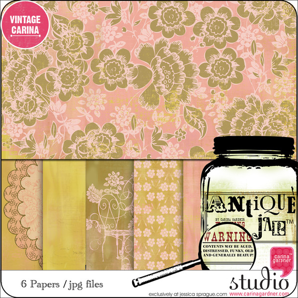 ANTIQUE JAR Paper Pack 1