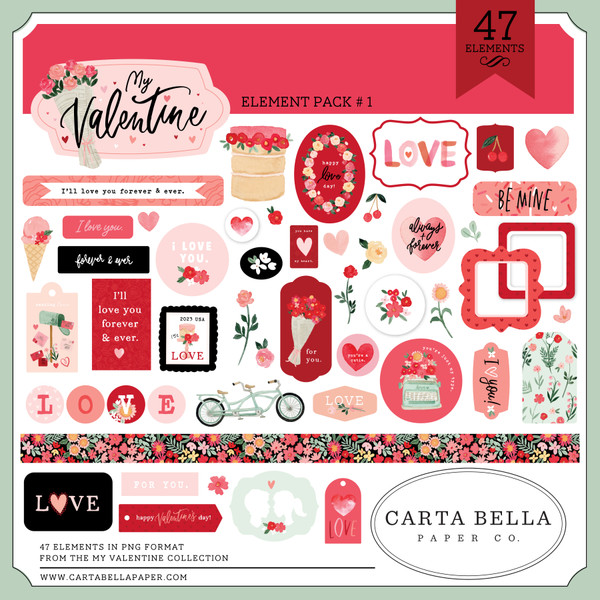 My Valentine Element Pack #1