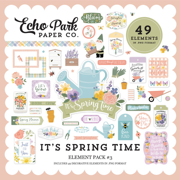It's Spring Time Element Pack #3