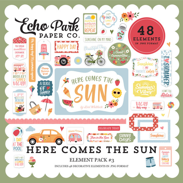 Here Comes The Sun Element Pack #3