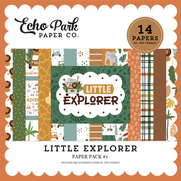 Little Explorer Paper Pack #1