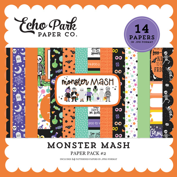 Monster Mash Paper Pack #2