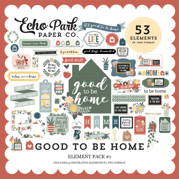 Good To Be Home Element Pack #1
