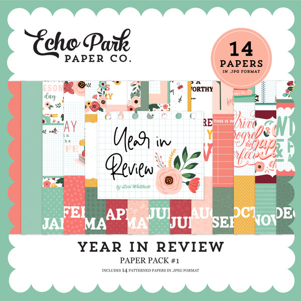 Year In Review Paper Pack #1
