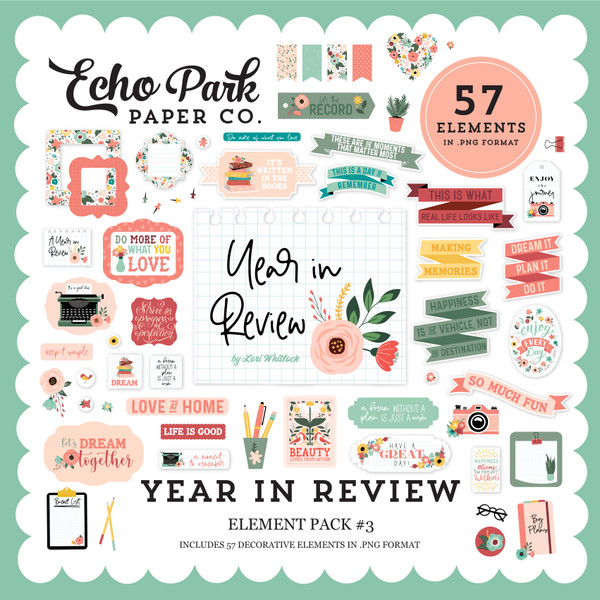 Year In Review Element Pack #3