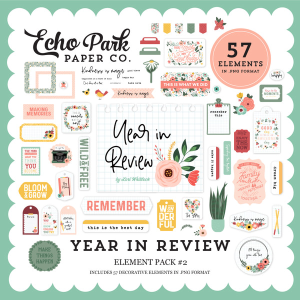 Year In Review Element Pack #2