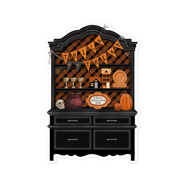 Halloween Shelf Print and Cut File