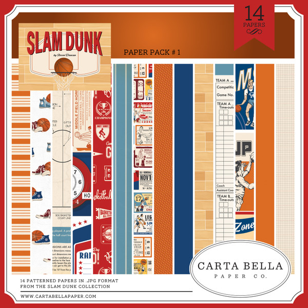 Slam Dunk Paper Pack #1