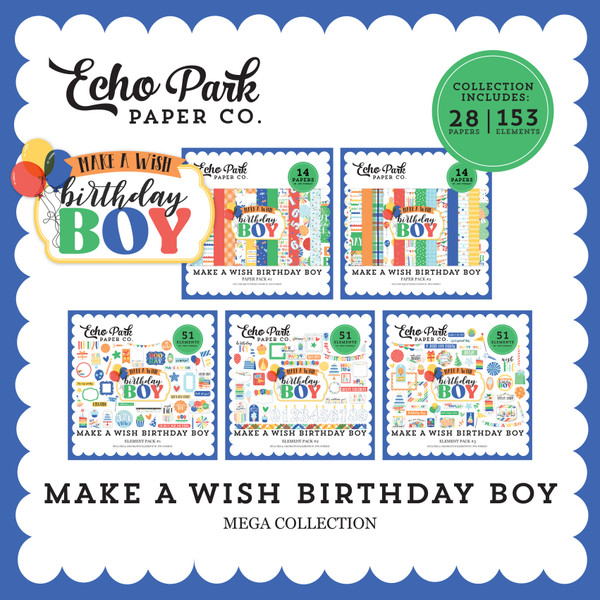 Make A Wish Birthday Boy Mega Collection