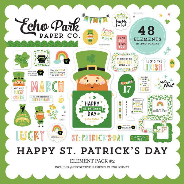 Happy St. Patrick's Day Element Pack #2