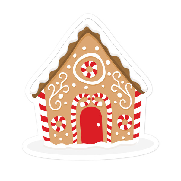 Gingerbread House Print and Cut File