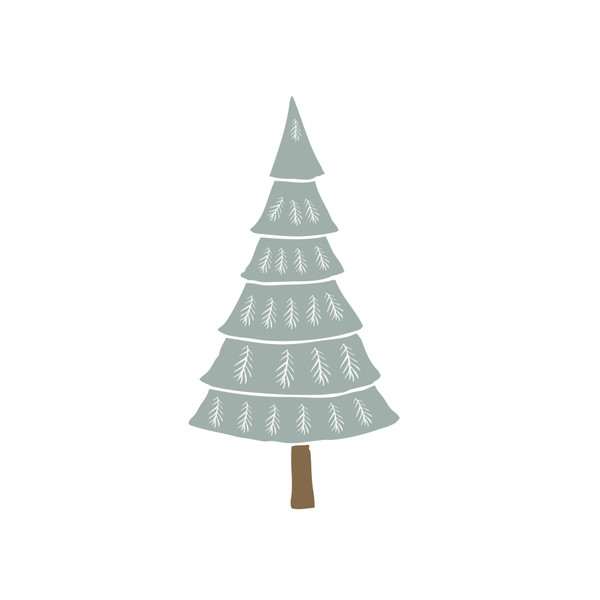 Winter Tree SVG Cut File