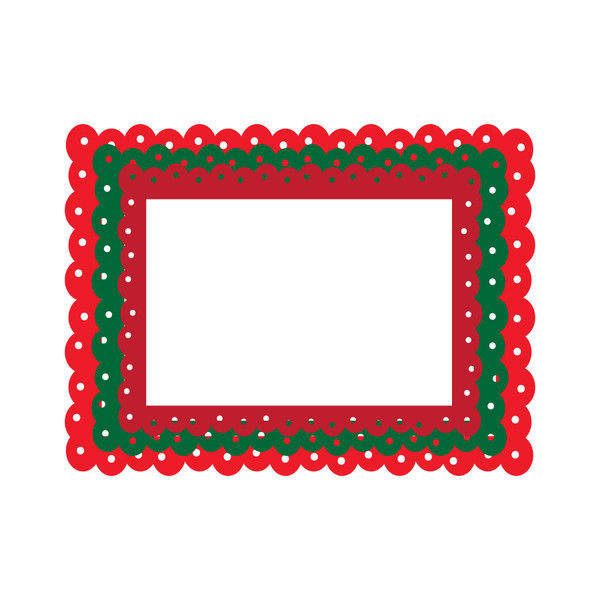 Layering Frames SVG Cut File