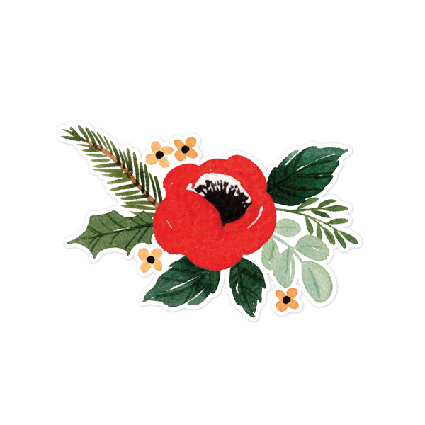 Red Flower 1 Print & Cut File