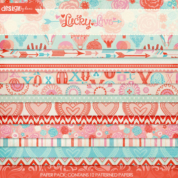 Lucky In Love Paper Pack
