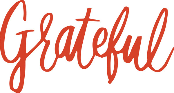Grateful Word SVG Cut File