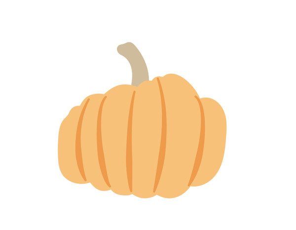 Fall Pumpkin 1 SVG Cut File