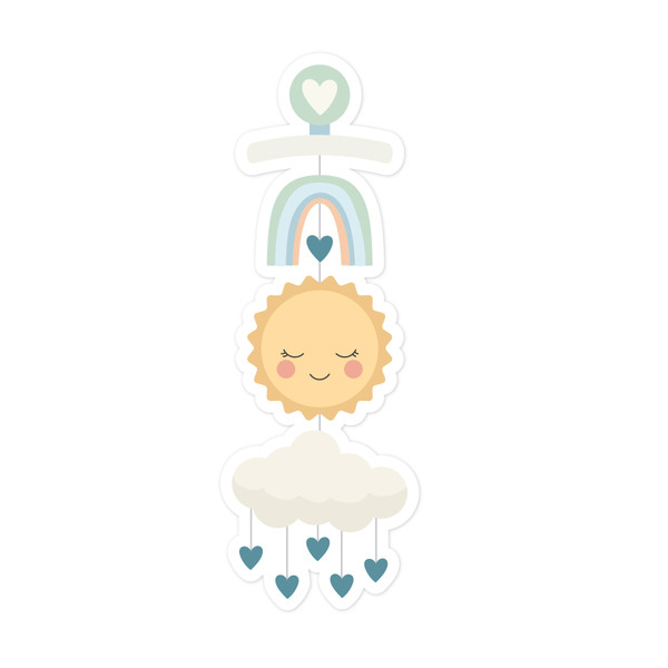 Baby Boy Mobile Print & Cut File