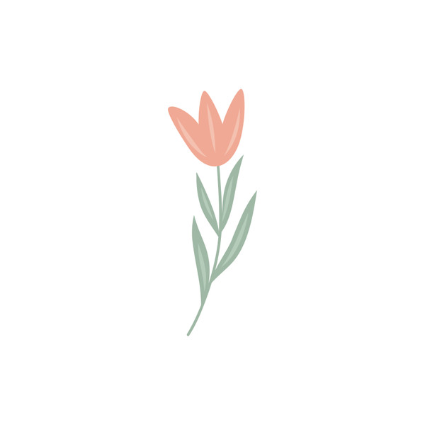 Tulip 1 SVG Cut File