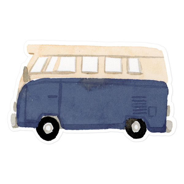 VW Bus Print & Cut File